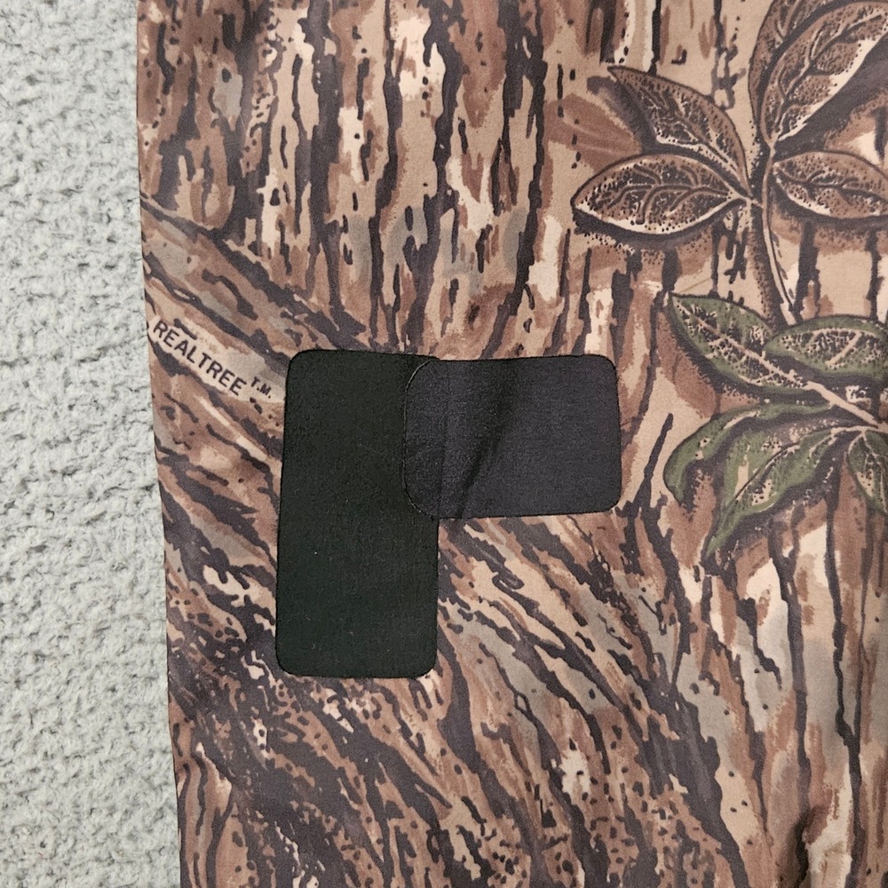 Vintage 10X Gore Tex‎ Pants Mens Size XL (40-42) Realtree Camo Hunting Rainwear - Picture 9 of 9